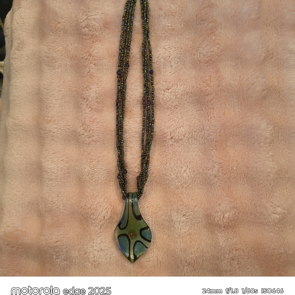 Elegant Multicolor Beaded Necklace